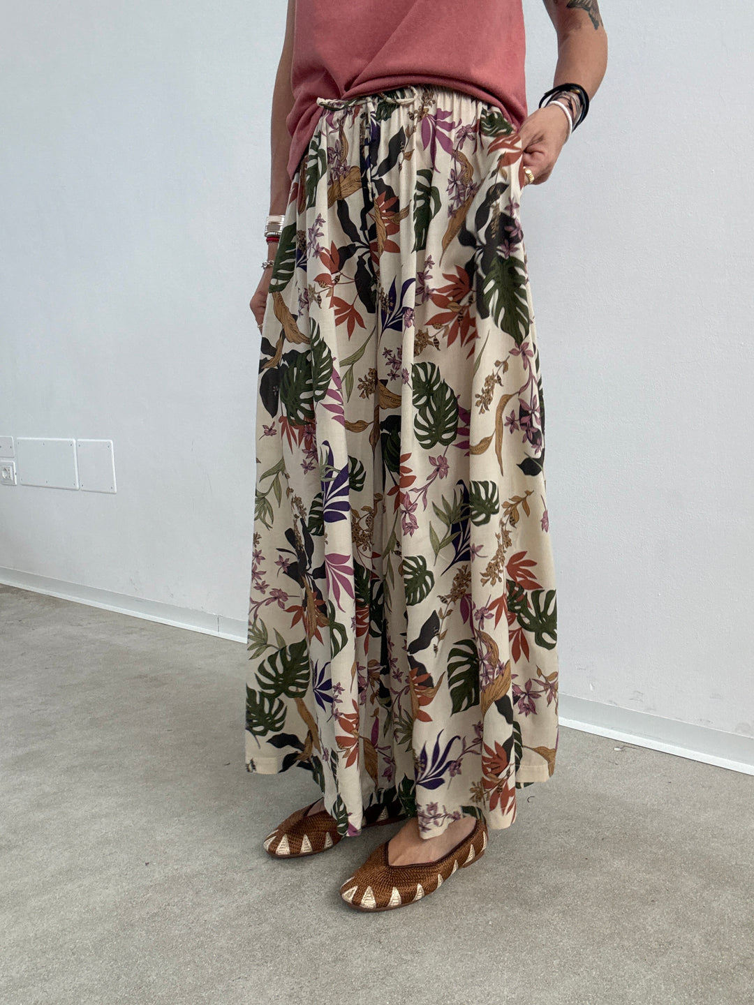 PANTALONE TROPICAL SABBIA