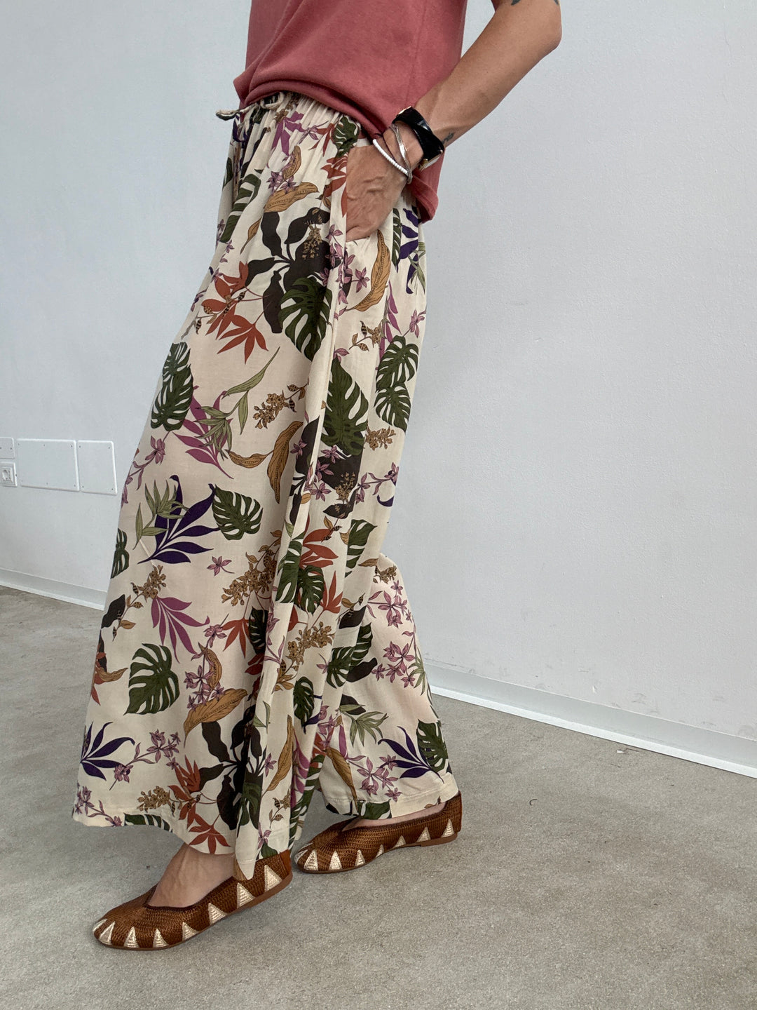 PANTALONE TROPICAL SABBIA