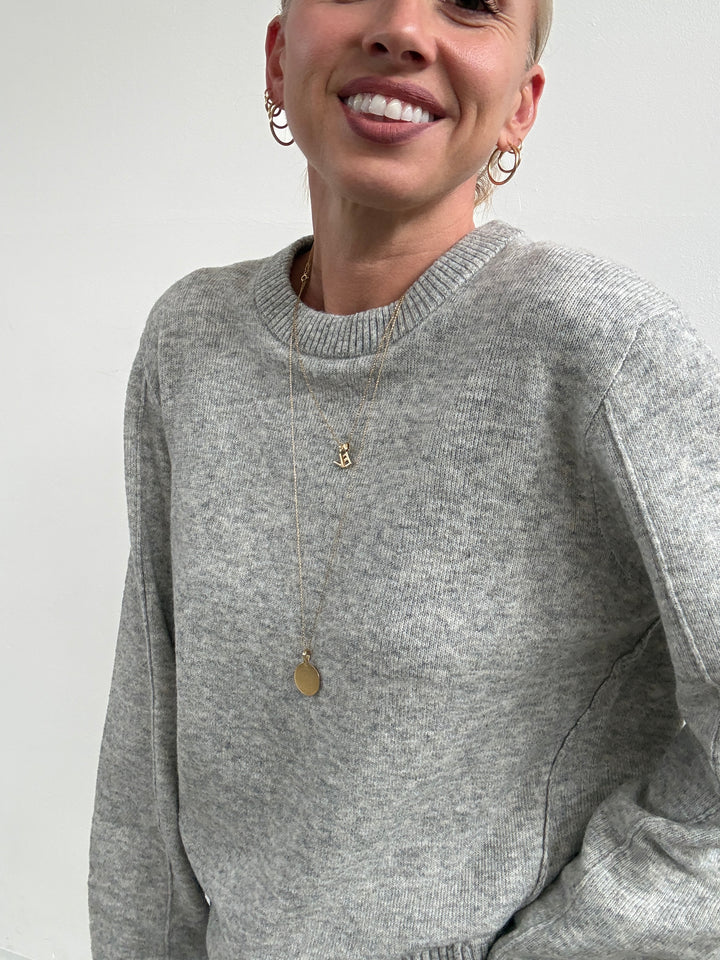 PULL VALE GRIGIO MELANGE