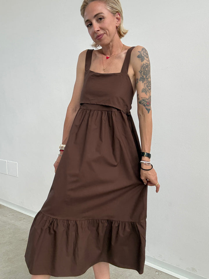 ABITO CARINA FIOCCO COFFEE