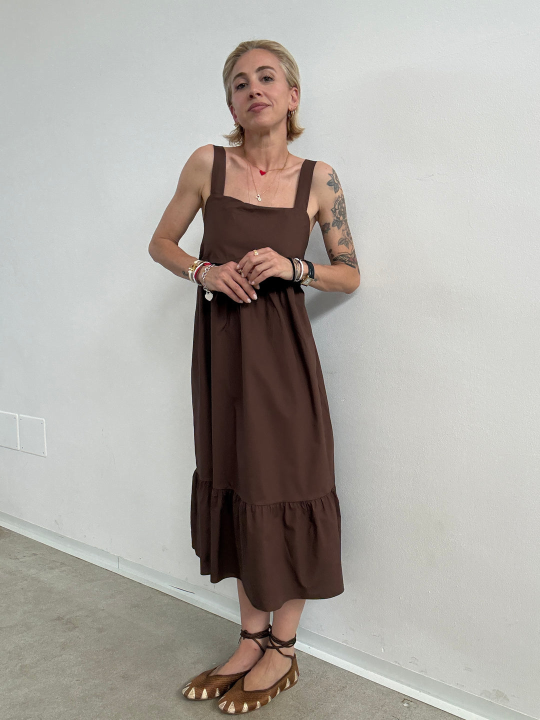 ABITO CARINA FIOCCO COFFEE