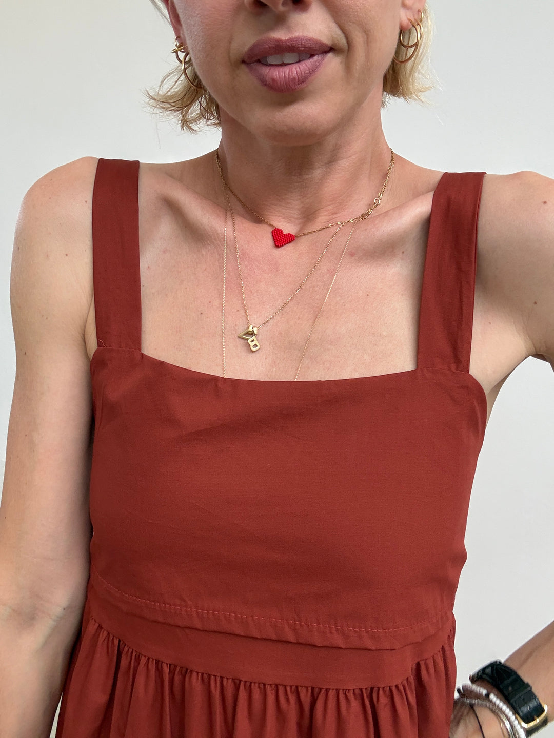 ABITO CARINA FIOCCO ROSSO COCCIO
