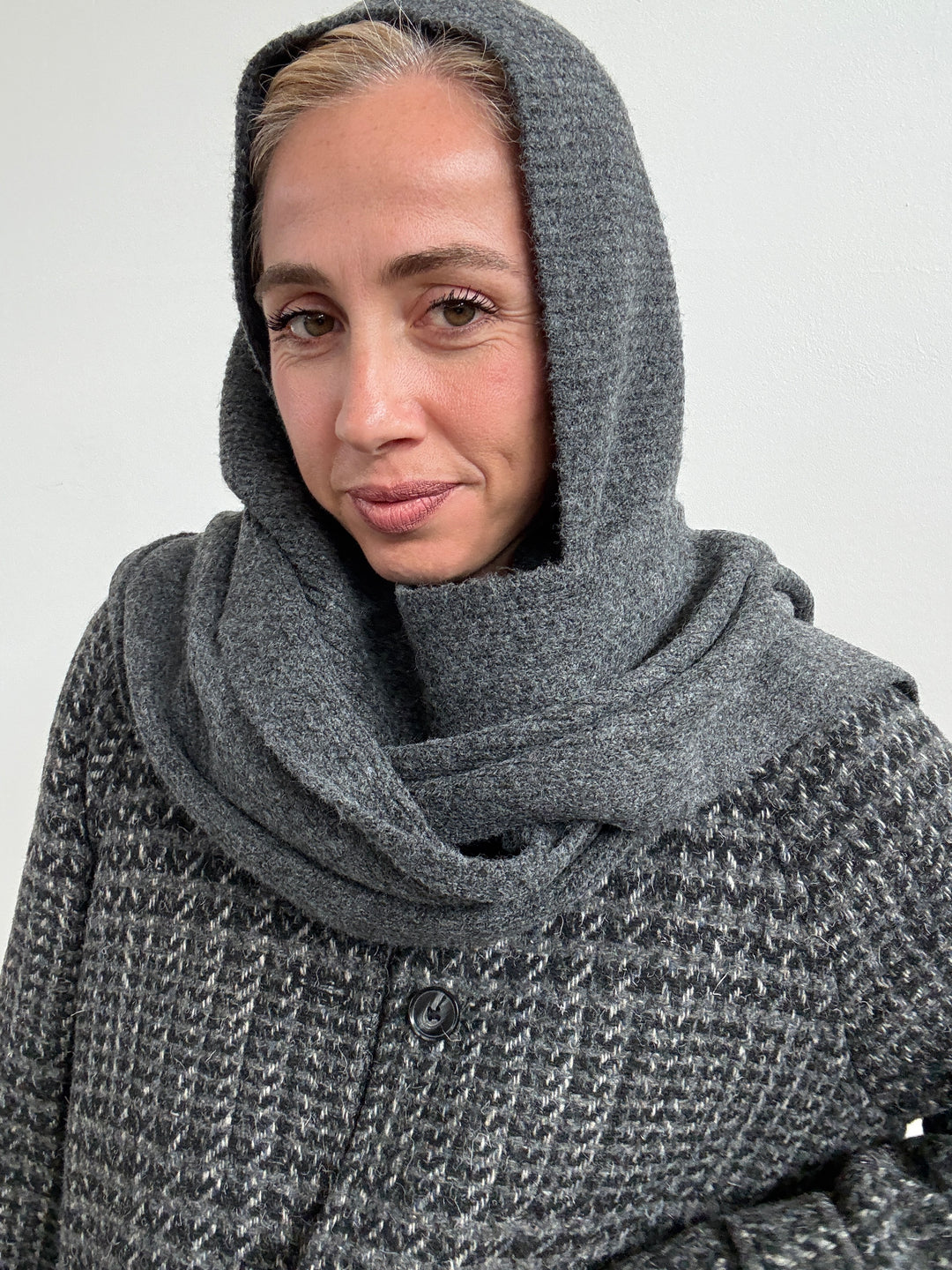 SCIARPA CAPPUCCIO DARKGREY