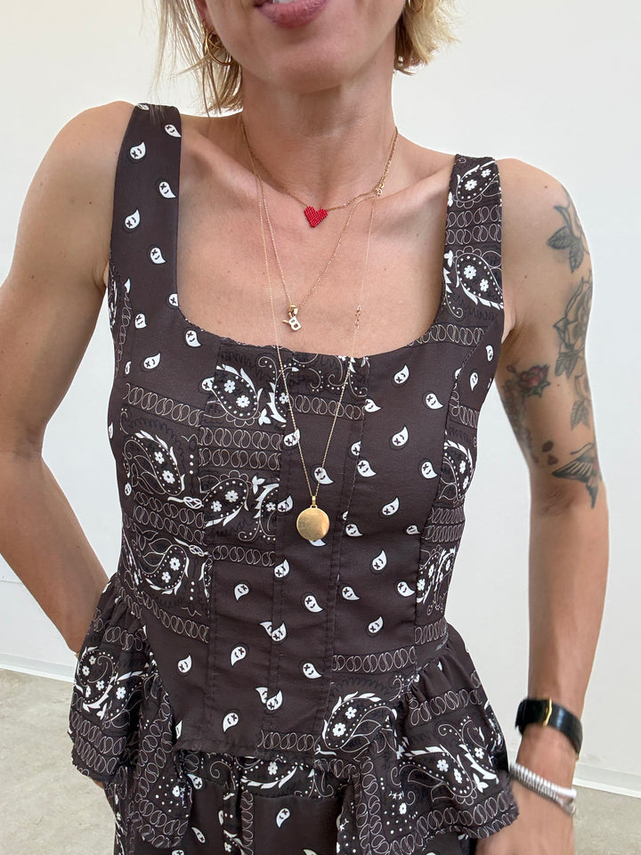 SET POLINA BANDANA CIOCCO