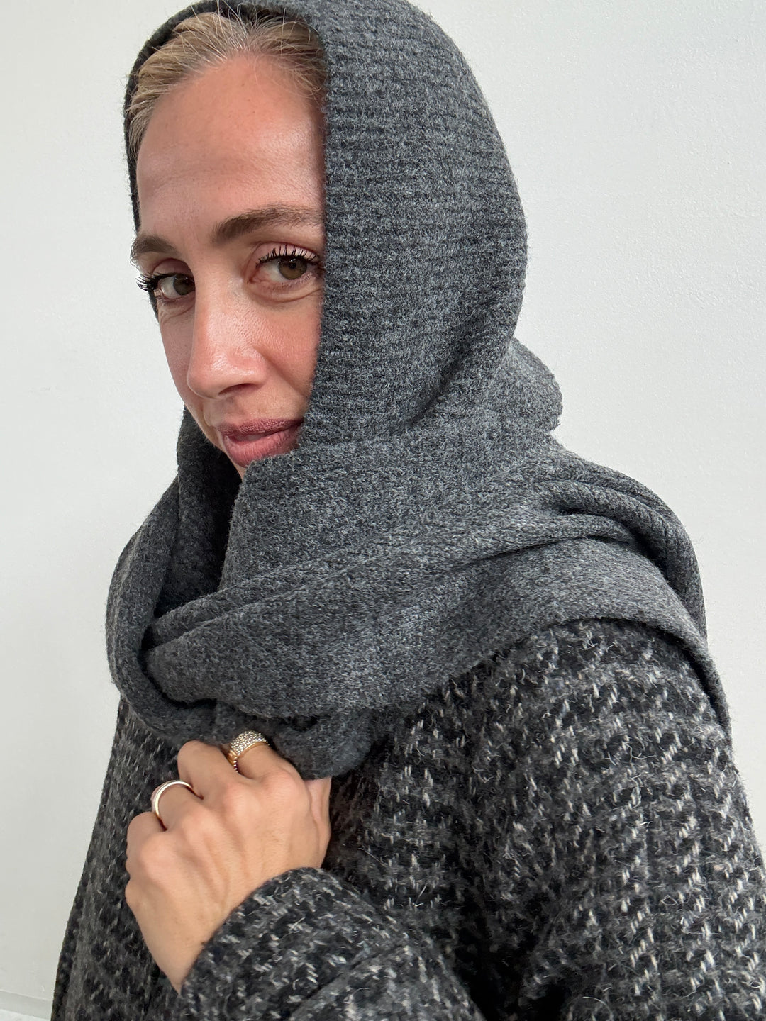 SCIARPA CAPPUCCIO DARKGREY