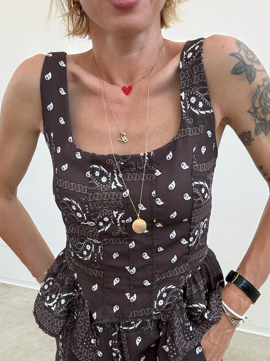 SET POLINA BANDANA CIOCCO