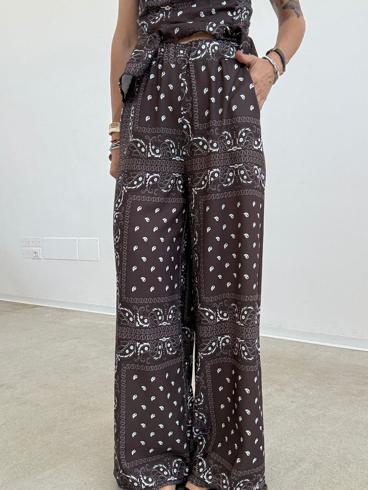 SET POLINA BANDANA CIOCCO