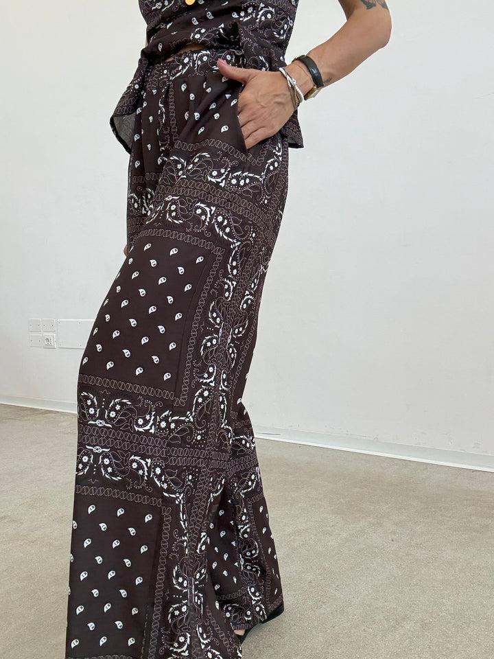 SET POLINA BANDANA CIOCCO