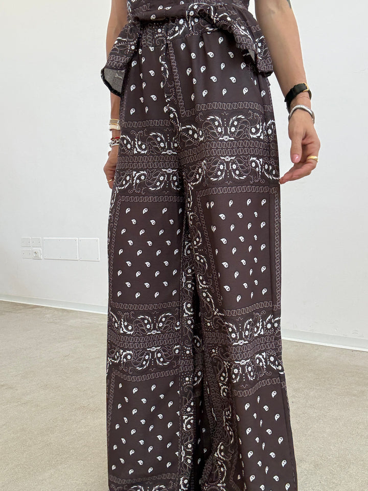 SET POLINA BANDANA CIOCCO