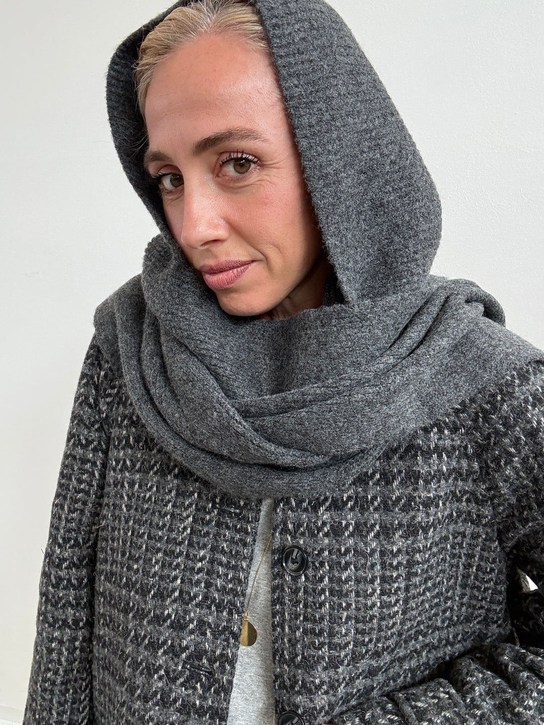 SCIARPA CAPPUCCIO DARKGREY