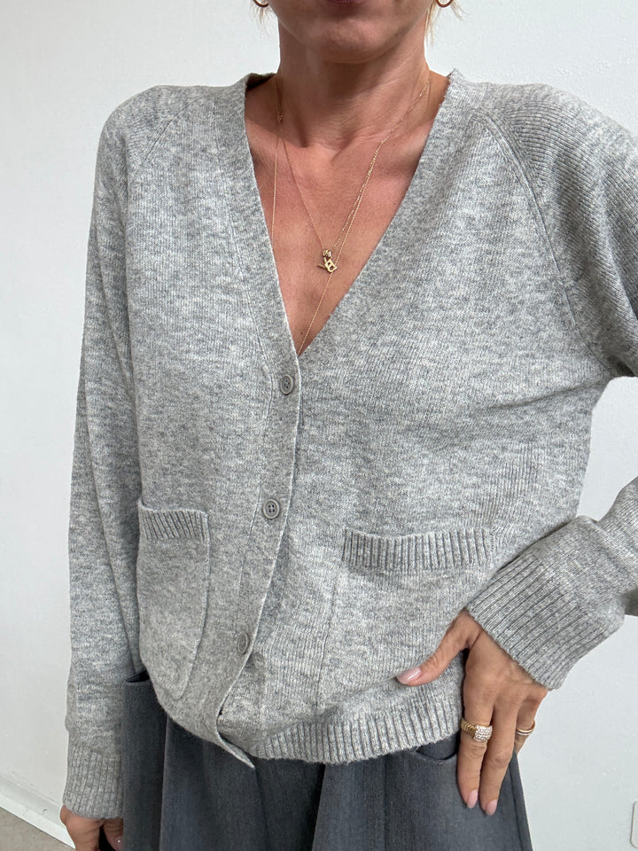 CARDIGAN VERA GRIGIO MEALANGE