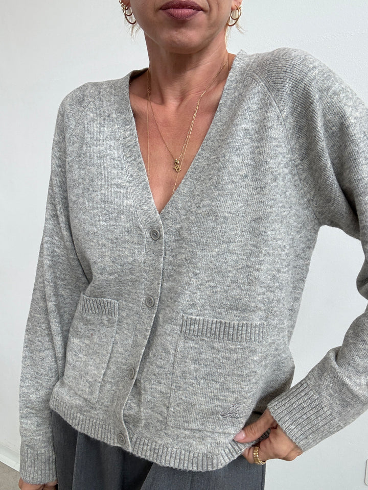 CARDIGAN VERA GRIGIO MEALANGE