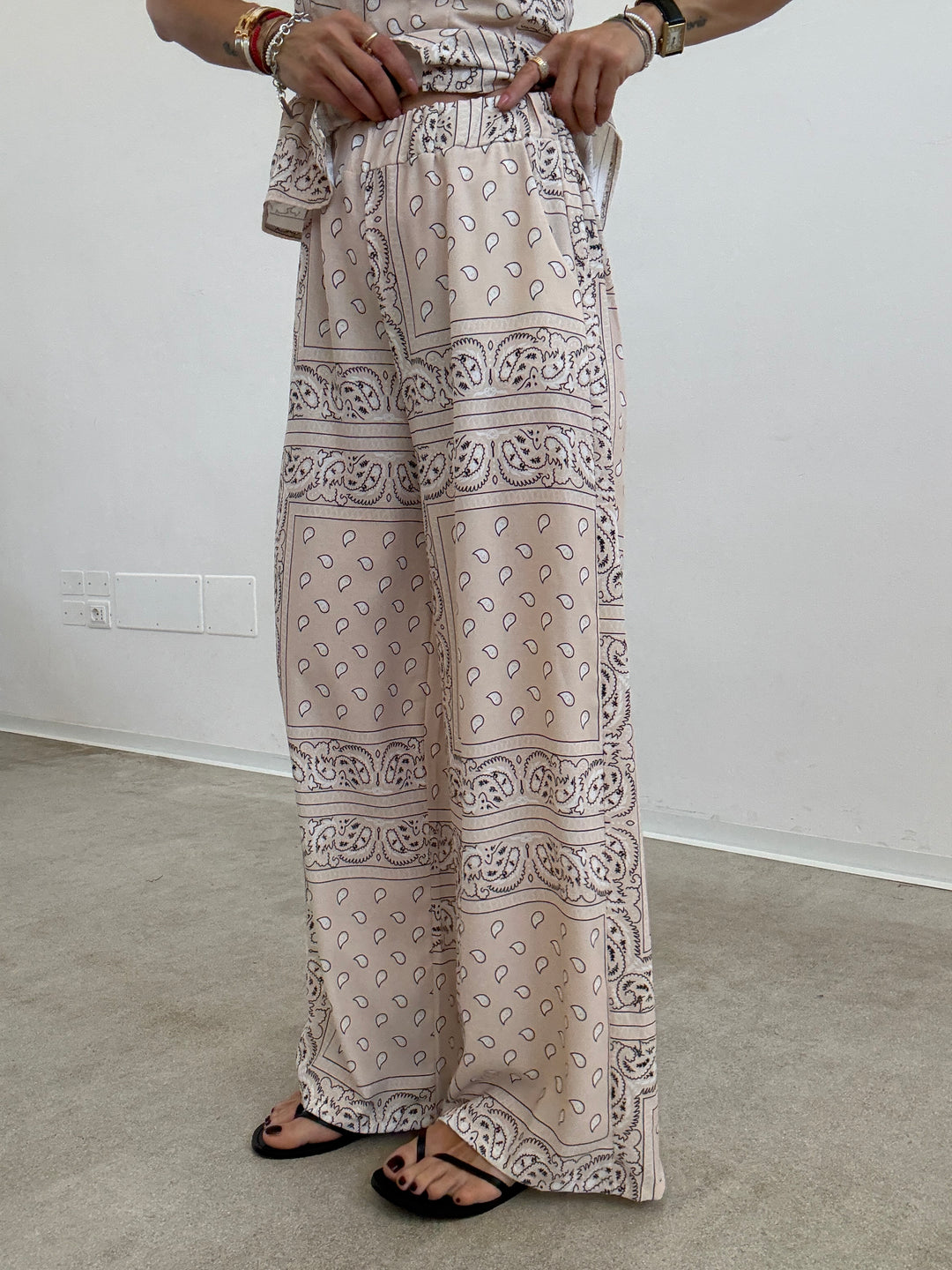 SET POLINA BANDANA LIGHTBEIGE