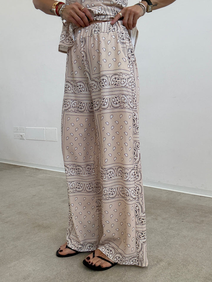 SET POLINA BANDANA LIGHTBEIGE