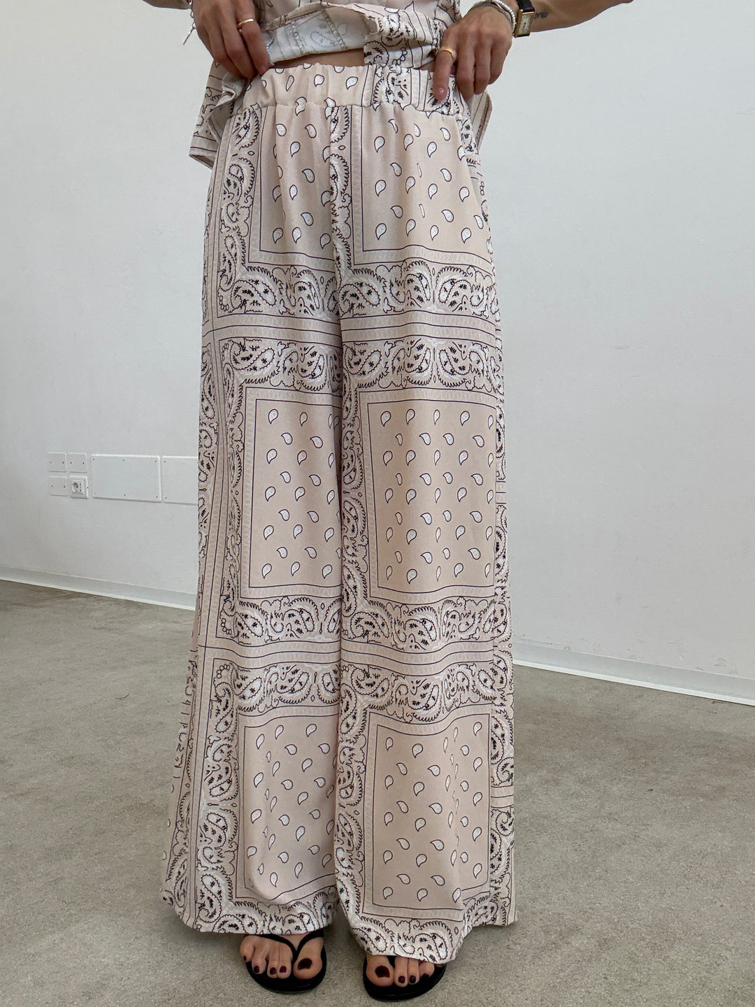 SET POLINA BANDANA LIGHTBEIGE