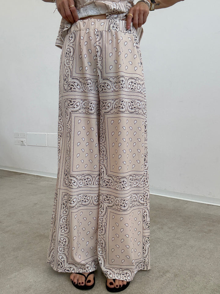 SET POLINA BANDANA LIGHTBEIGE
