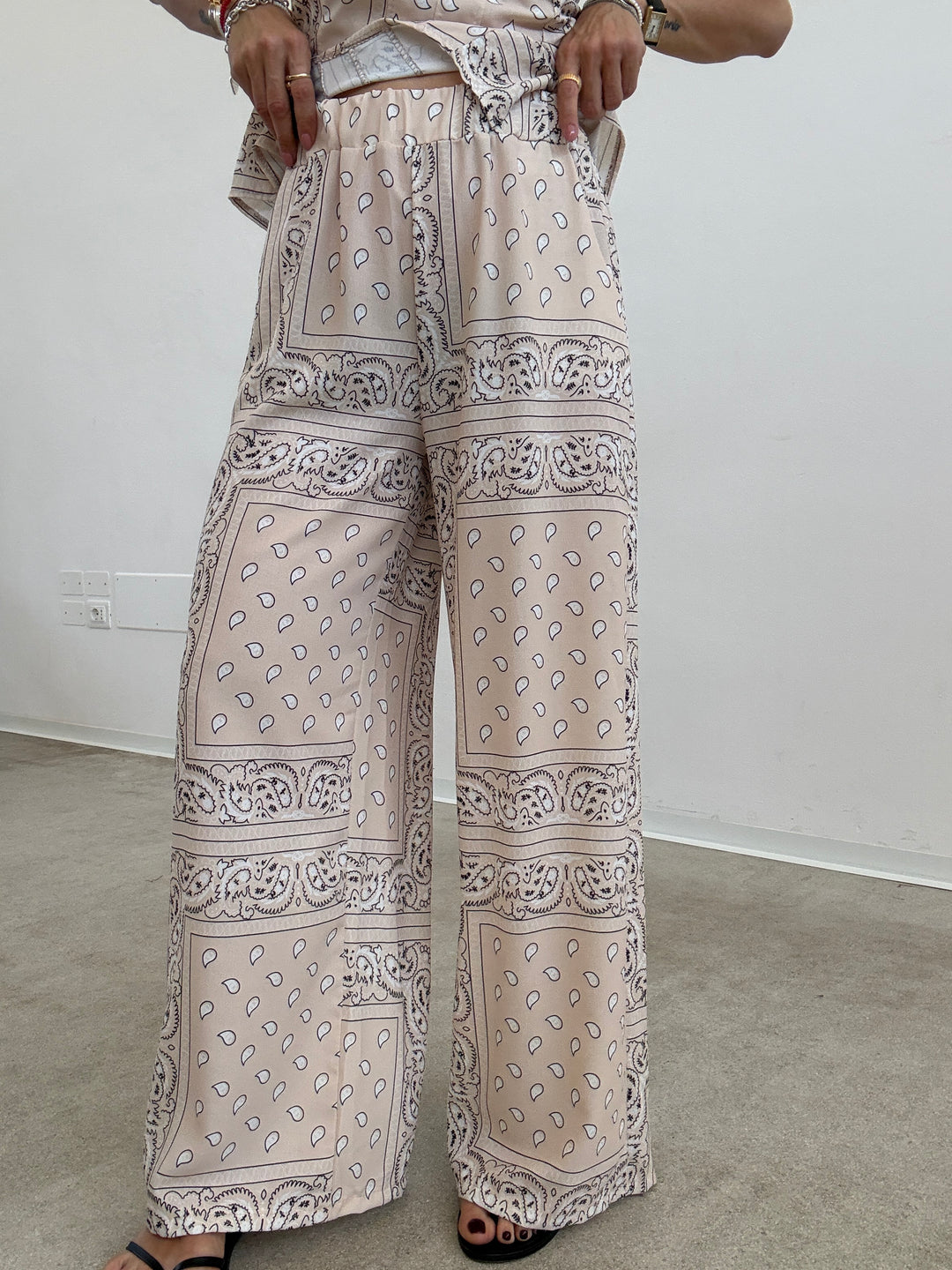 SET POLINA BANDANA LIGHTBEIGE