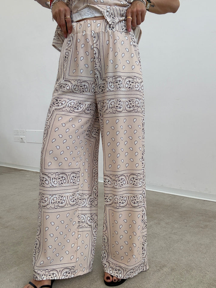 SET POLINA BANDANA LIGHTBEIGE