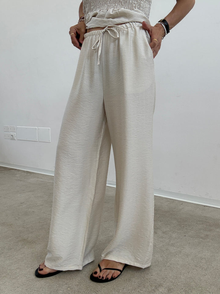SET EVA SMOCK AVORIO