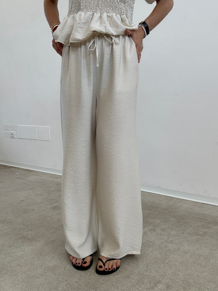 SET EVA SMOCK AVORIO