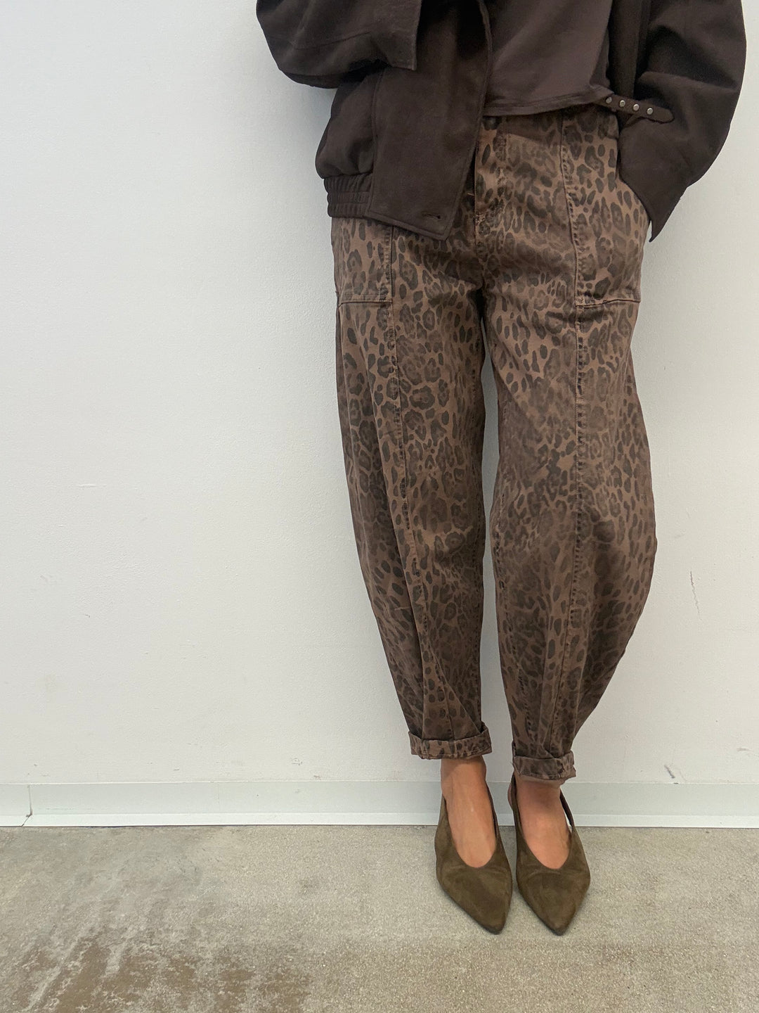PANTA MACU MARRONE