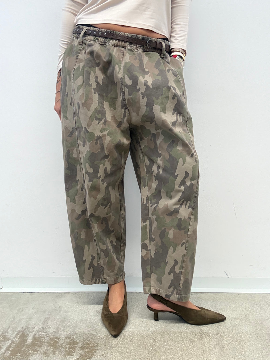 PANTA LISA CAMOUFLAGE