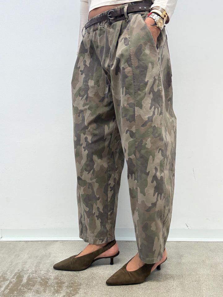 PANTA LISA CAMOUFLAGE