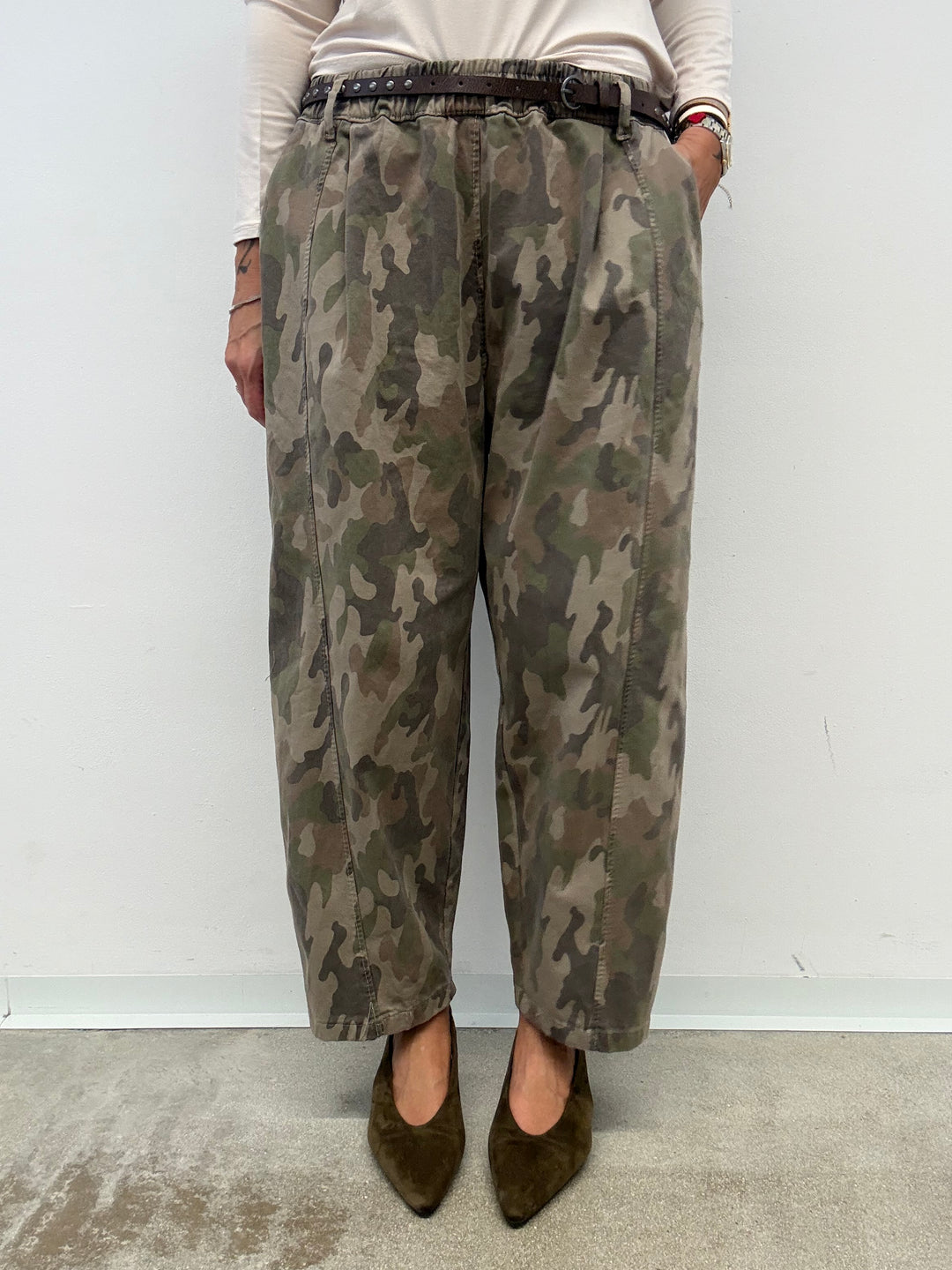 PANTA LISA CAMOUFLAGE