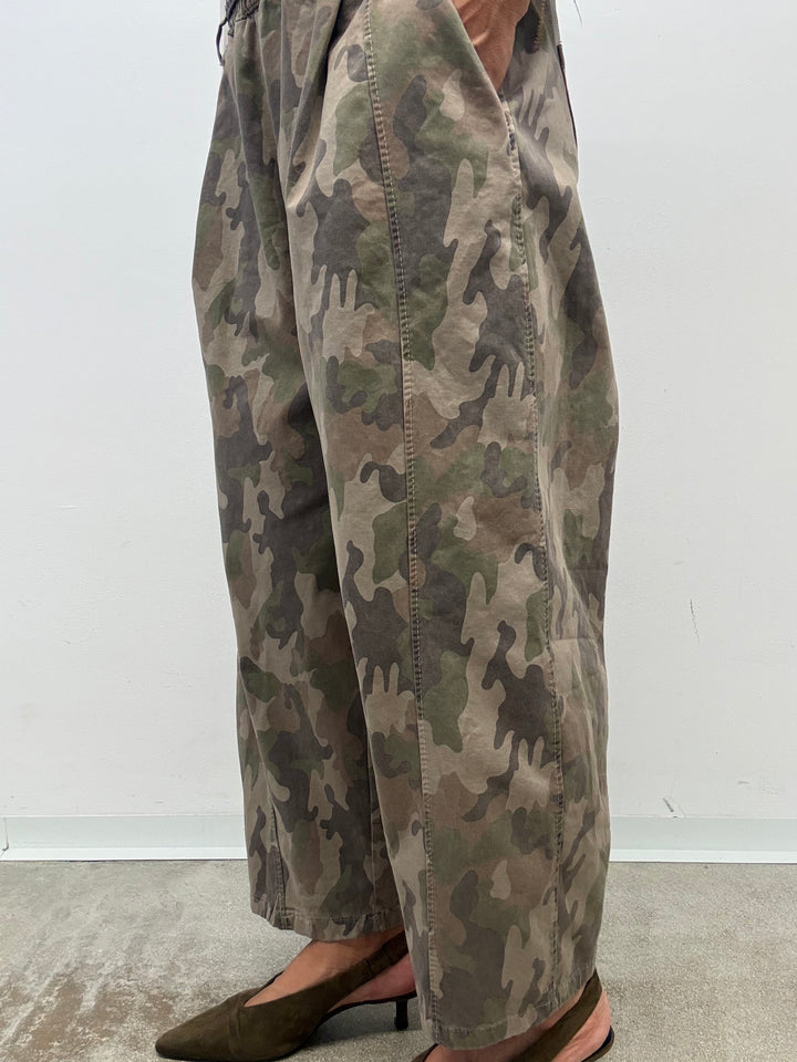PANTA LISA CAMOUFLAGE