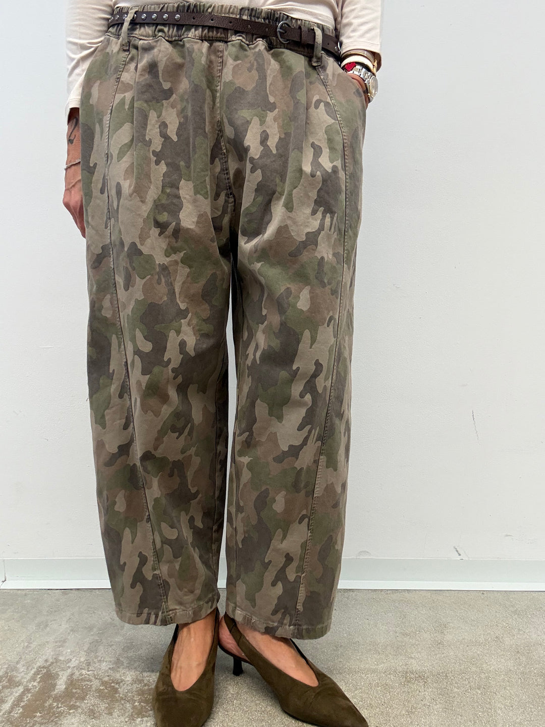 PANTA LISA CAMOUFLAGE