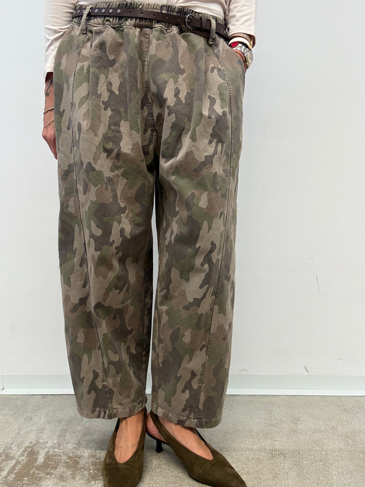 PANTA LISA CAMOUFLAGE