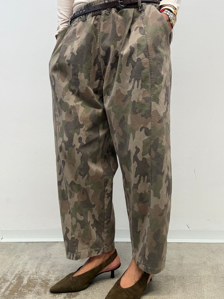 PANTA LISA CAMOUFLAGE