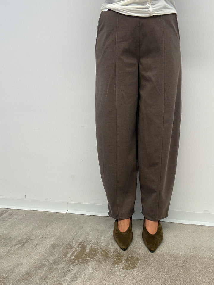 PANTALONE PANNO TORTORA