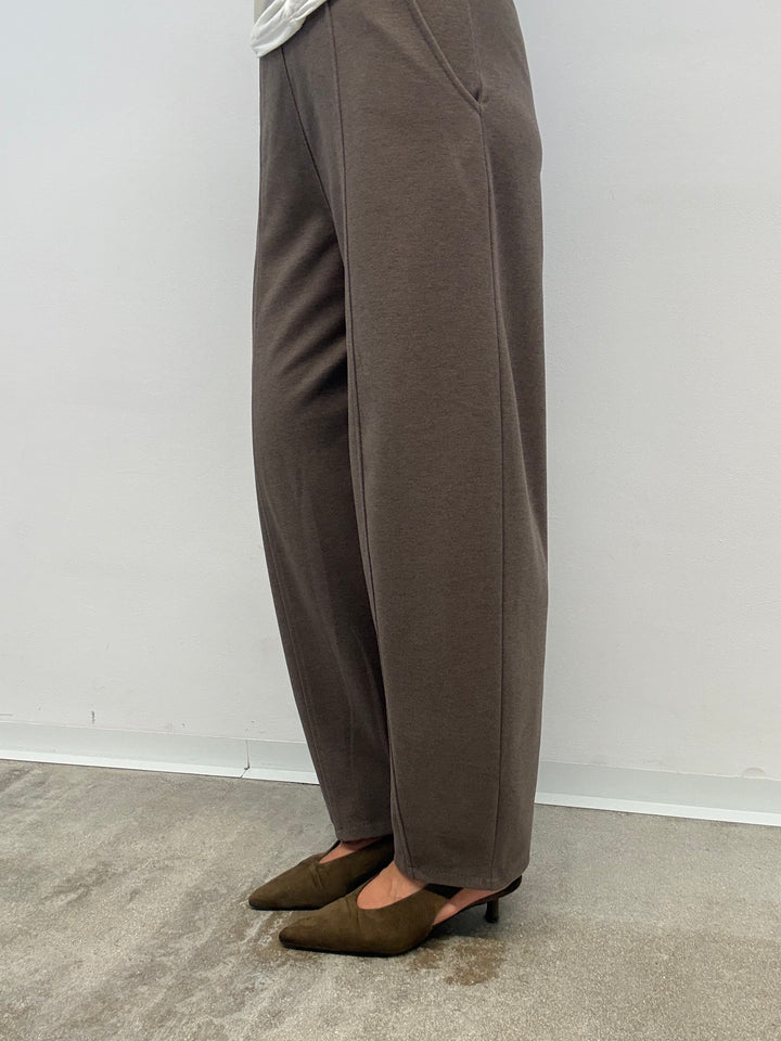 PANTALONE PANNO TORTORA
