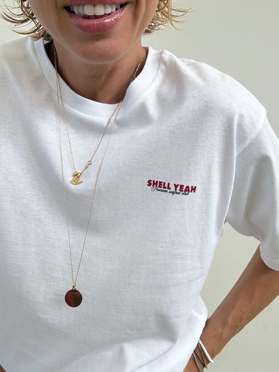 TSHIRT SHELL YEAH BIANCA