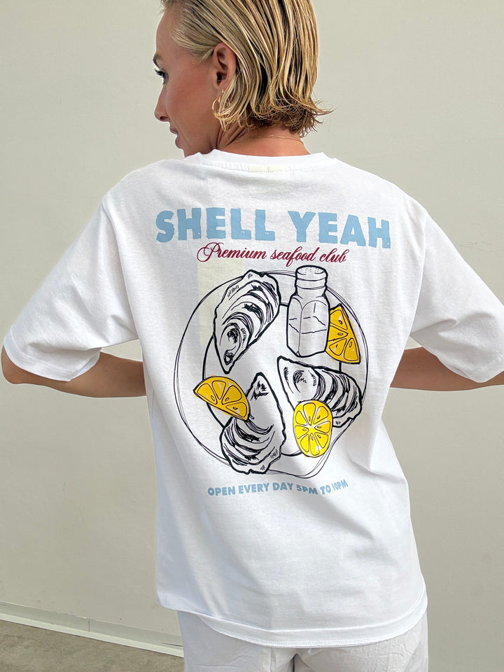 TSHIRT SHELL YEAH BIANCA