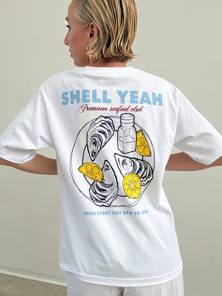 TSHIRT SHELL YEAH BIANCA