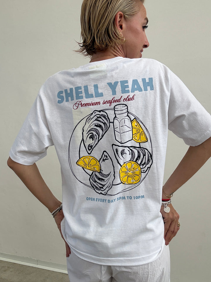TSHIRT SHELL YEAH BIANCA