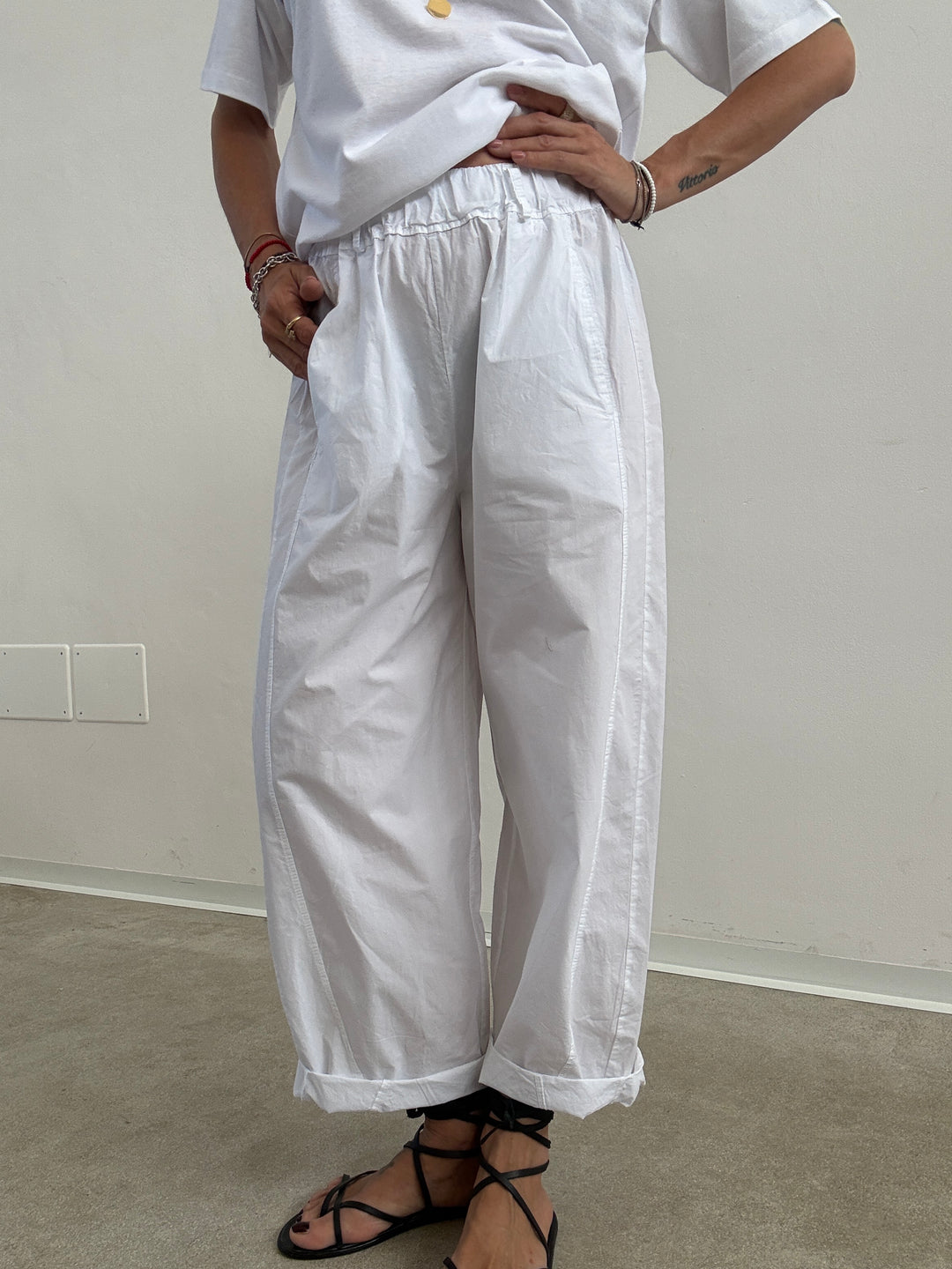 PANTA LIGHT EMI BIANCO