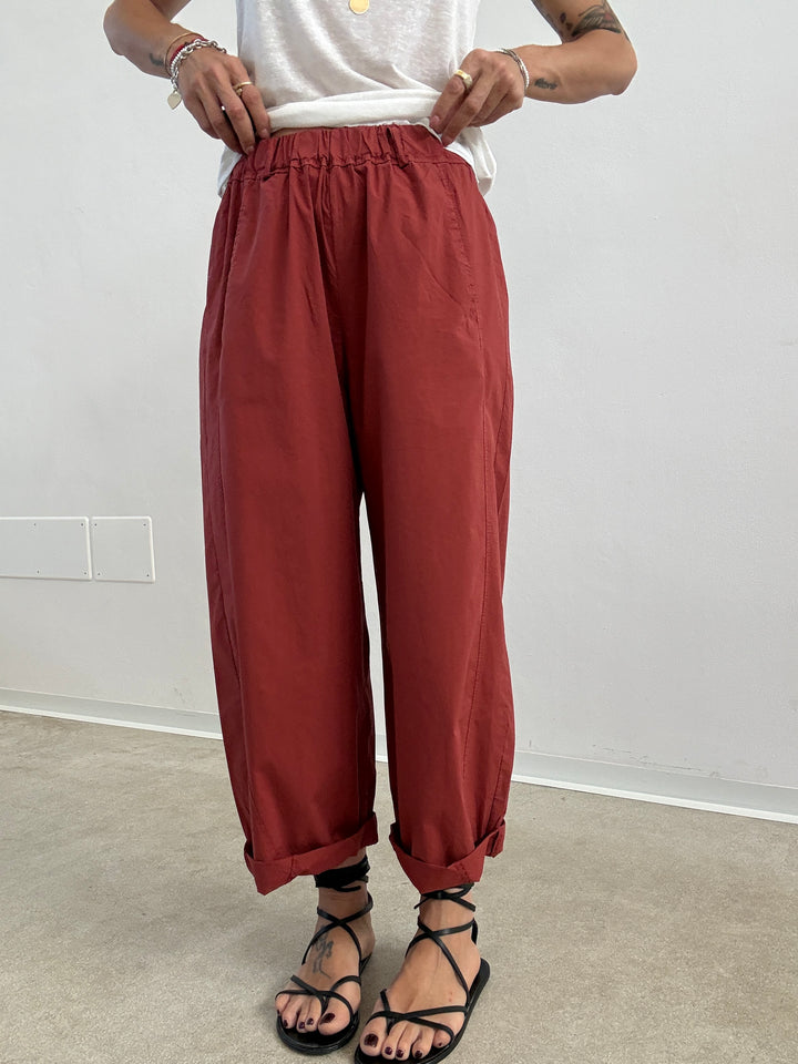 PANTA LIGHT EMI ROSSO MATTONE