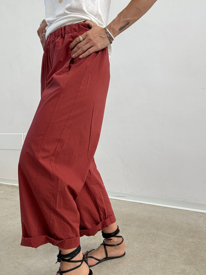 PANTA LIGHT EMI ROSSO MATTONE