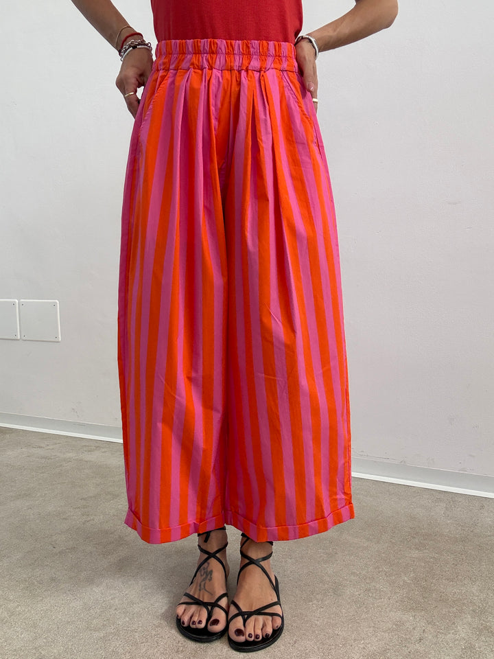 PANTALONE OLIMPIA RIGA ARANCIO/BUBBLE