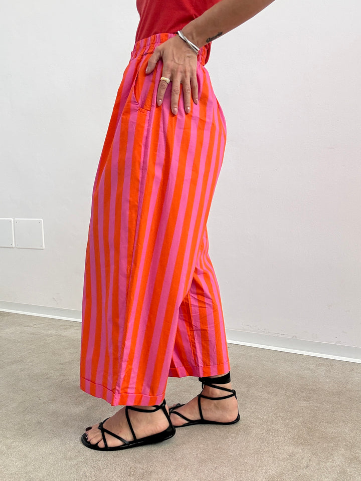 PANTALONE OLIMPIA RIGA ARANCIO/BUBBLE