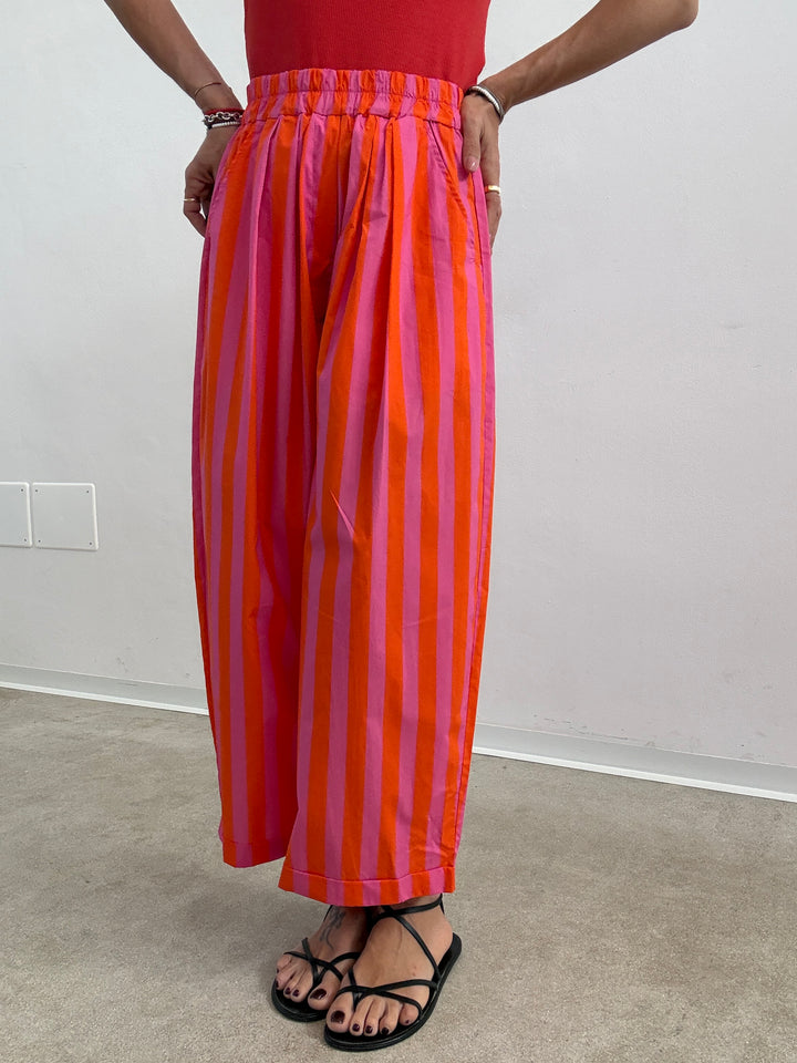 PANTALONE OLIMPIA RIGA ARANCIO/BUBBLE