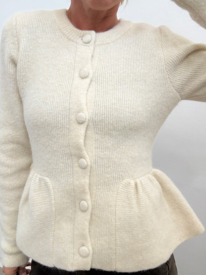 CARDIGAN CARAMELLA PANNA