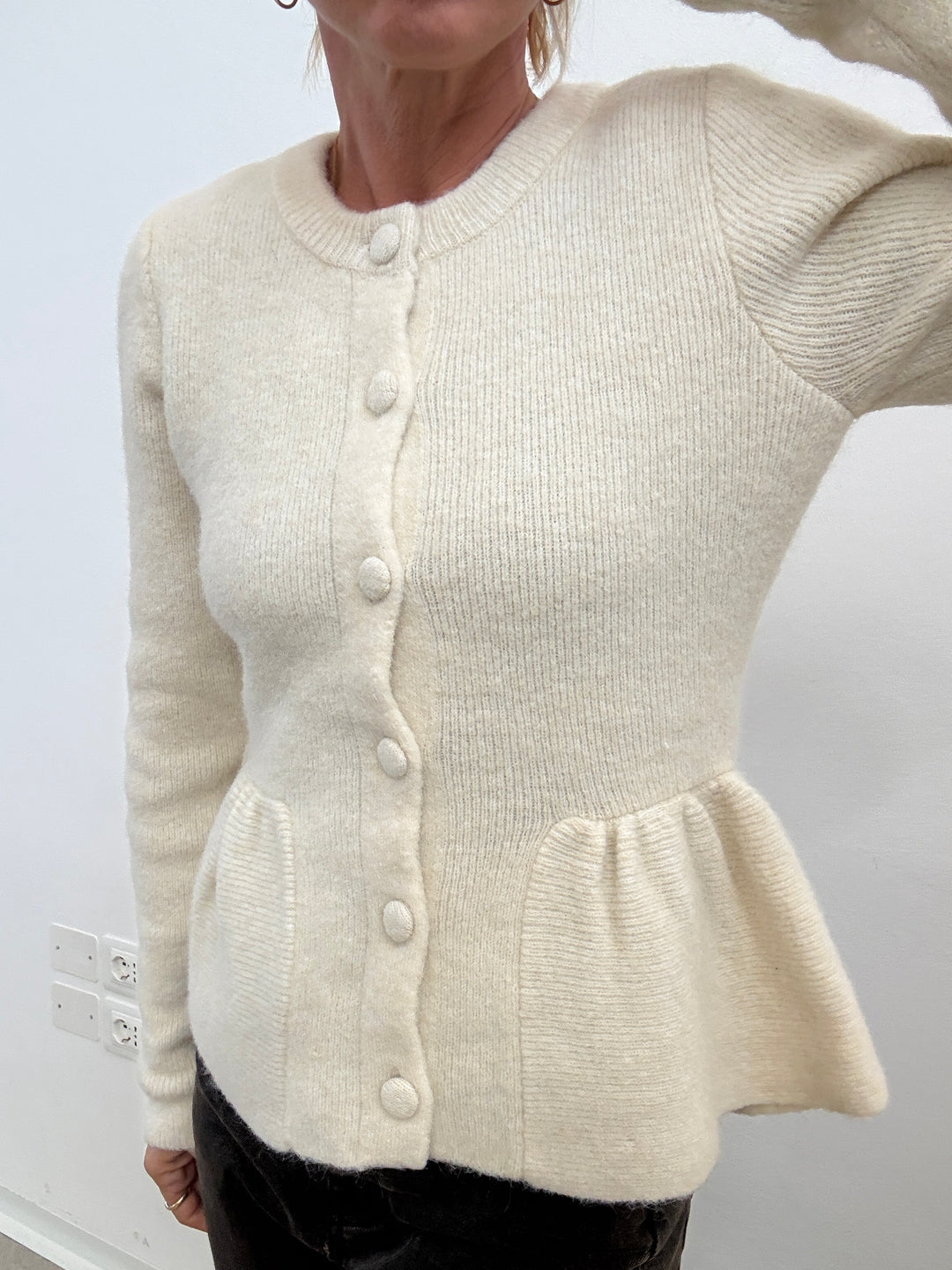 CARDIGAN CARAMELLA PANNA