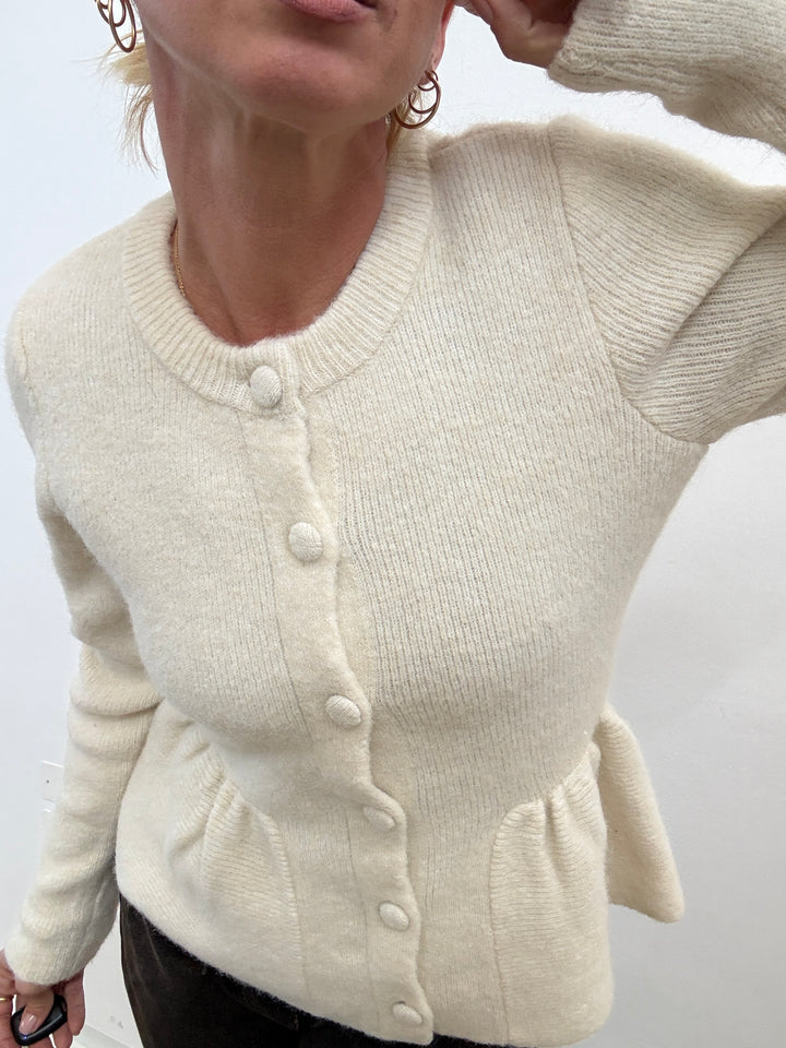 CARDIGAN CARAMELLA PANNA