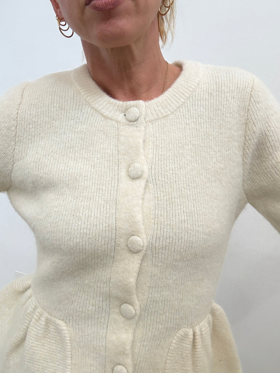 CARDIGAN CARAMELLA PANNA