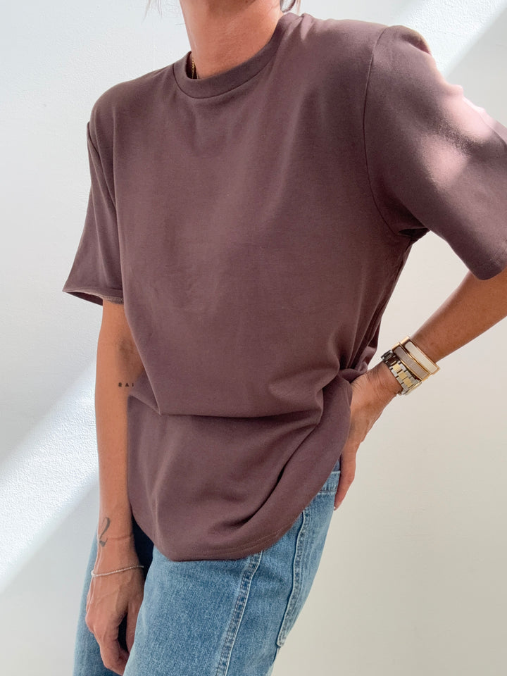 TSHIRT MARICA CIOCCOLATO