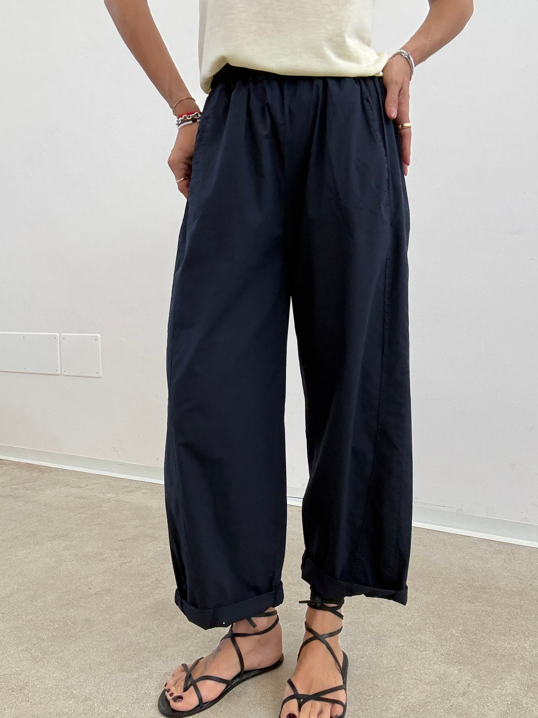 PANTA LIGHT EMI BLU NAVY